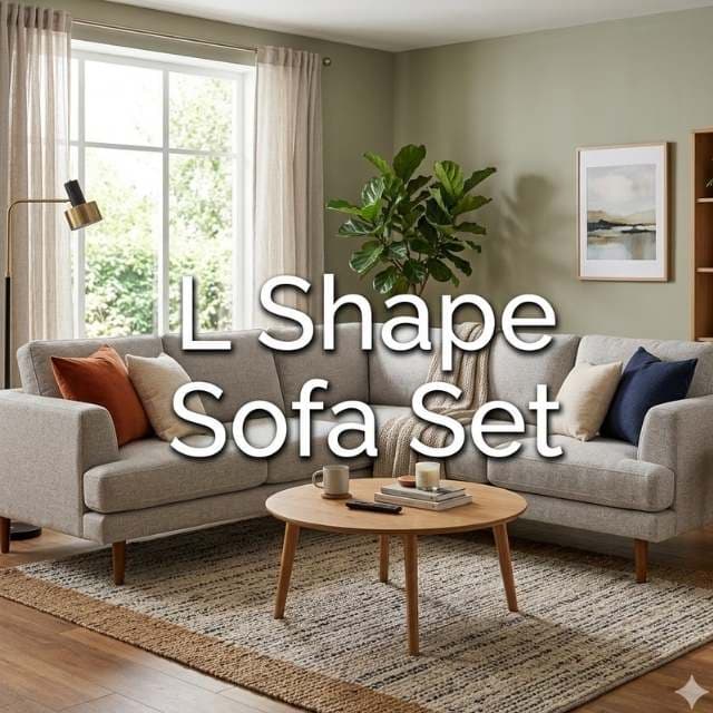 L Shape Sofa Set