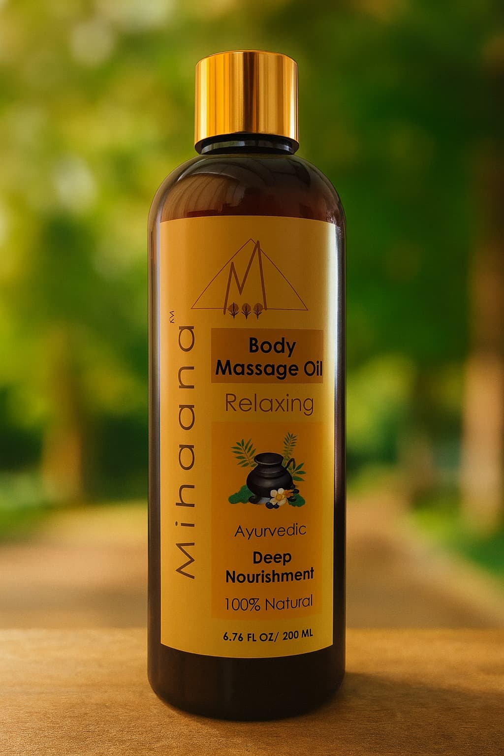 Relaxing Ayurvedic Body Massage Oil