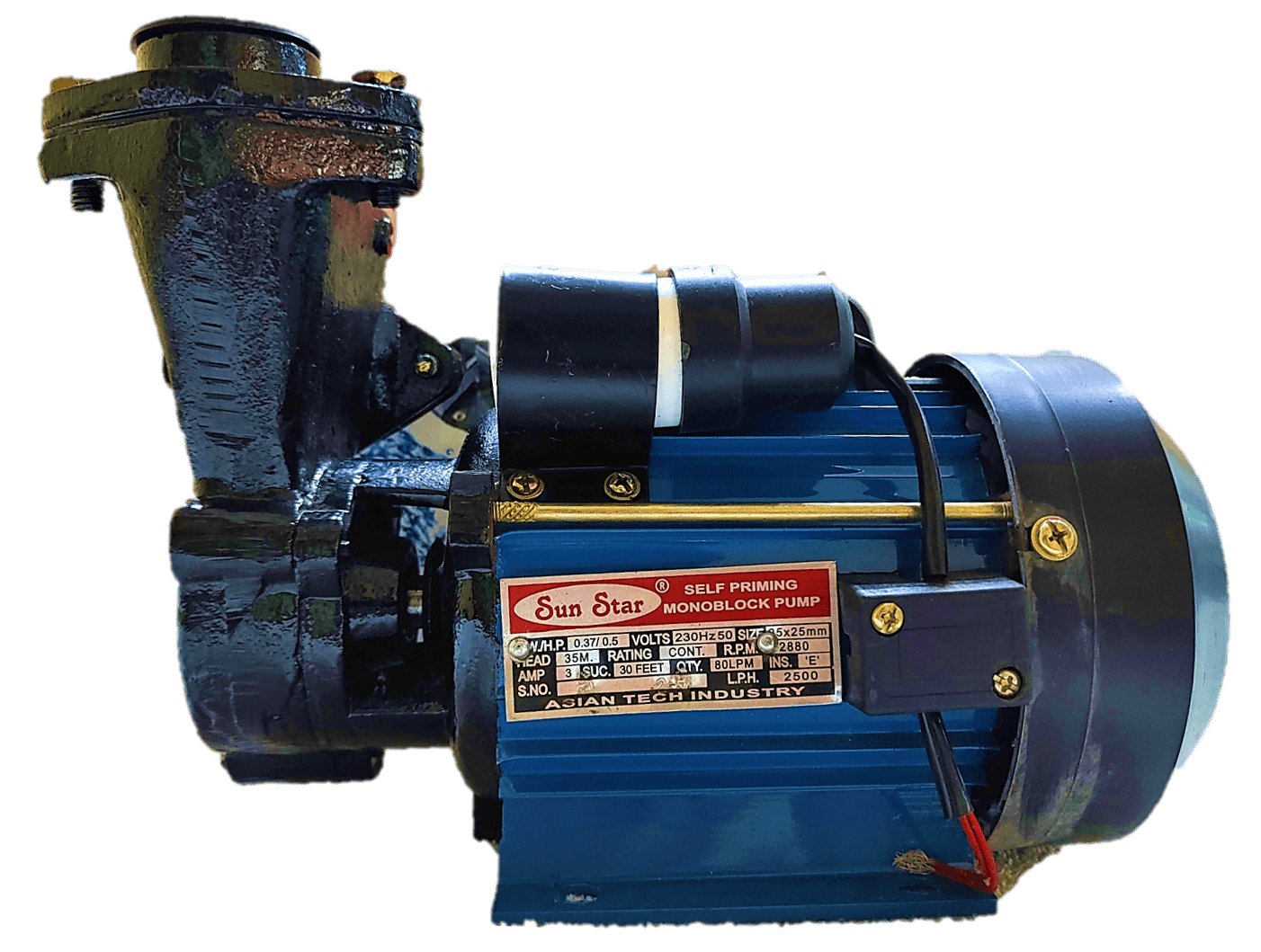 Self Priming Monoblock Pump