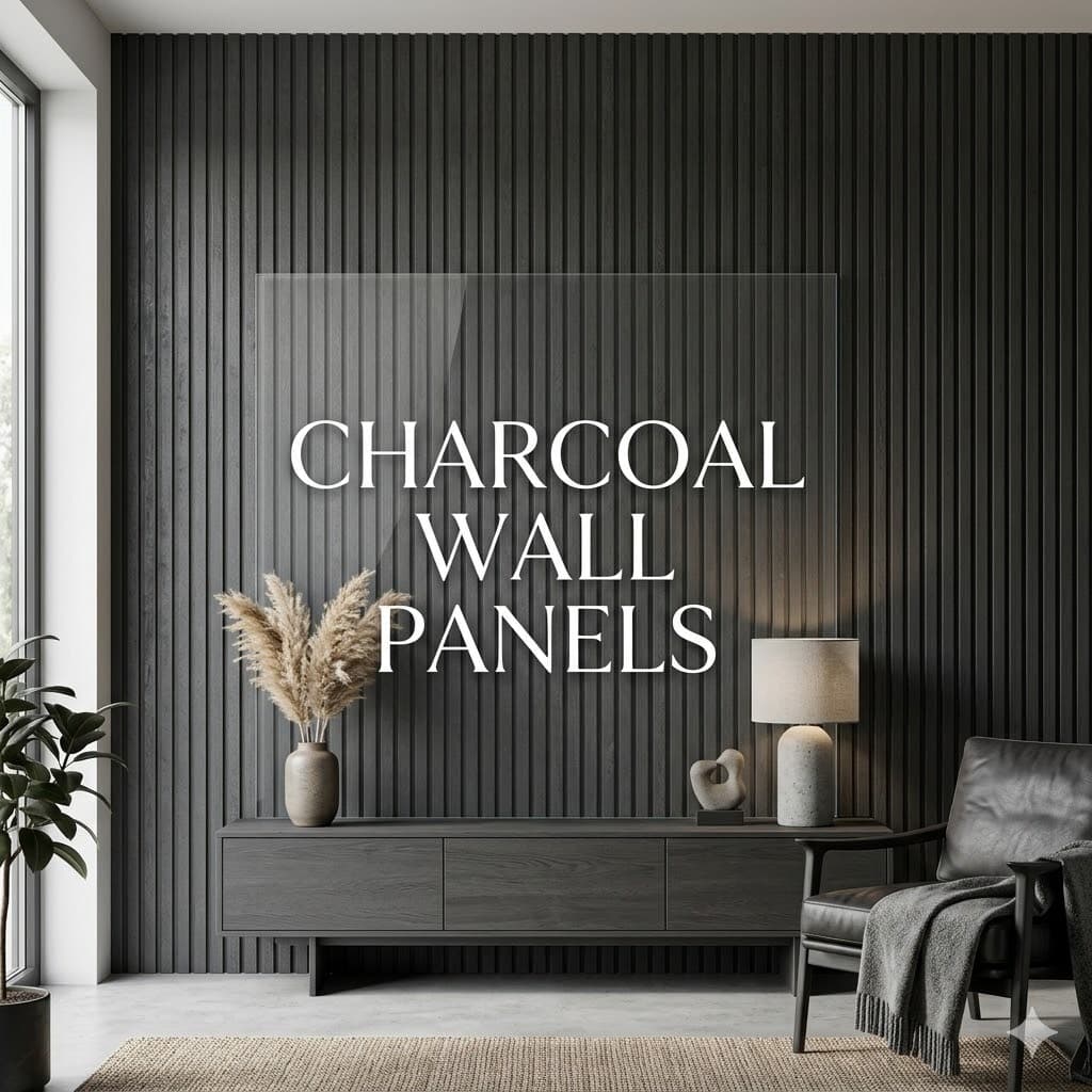 Charcoal Wall Panels