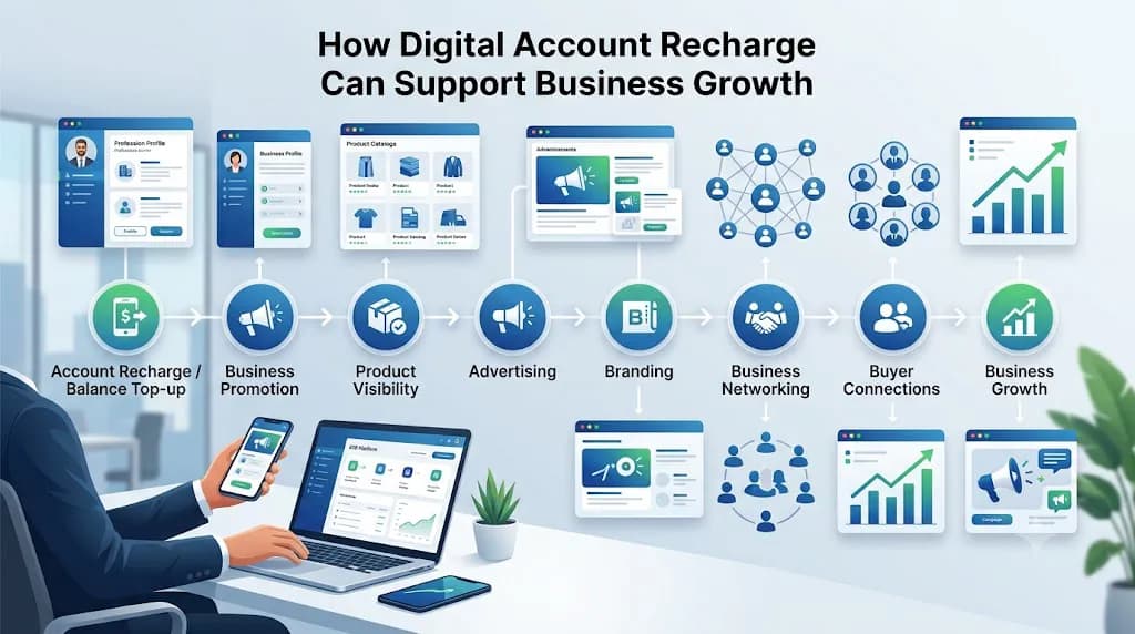 How Digital Account Recharge Can Support Business Growth Through BONC Network