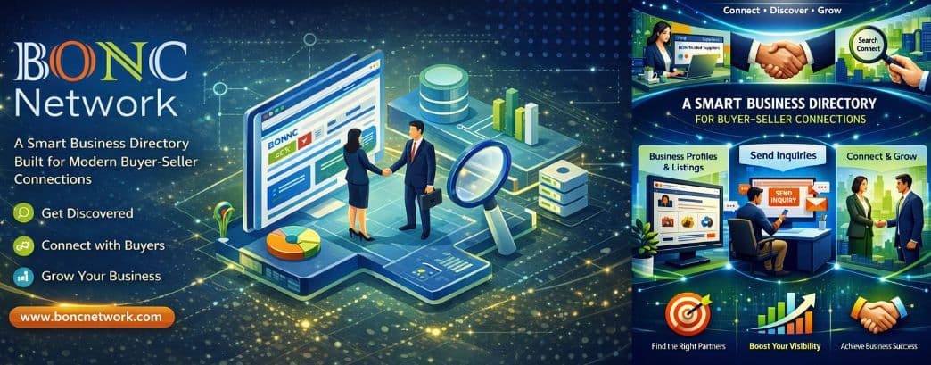 BONC Network: A Smart Business Directory Built for Modern Buyer–Seller Connections