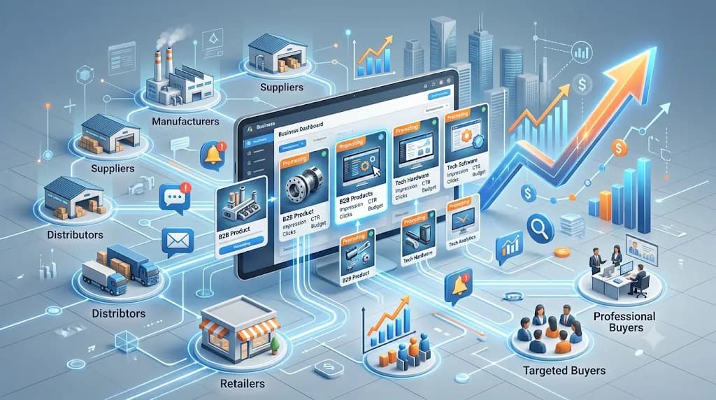 How B2B Businesses Can Maximize Growth Through Digital Advertising and Product Promotion