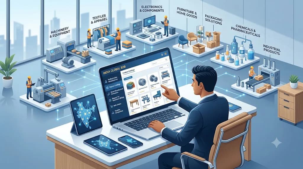 How to Buy Products From Manufacturers in India Through Digital B2B Platforms