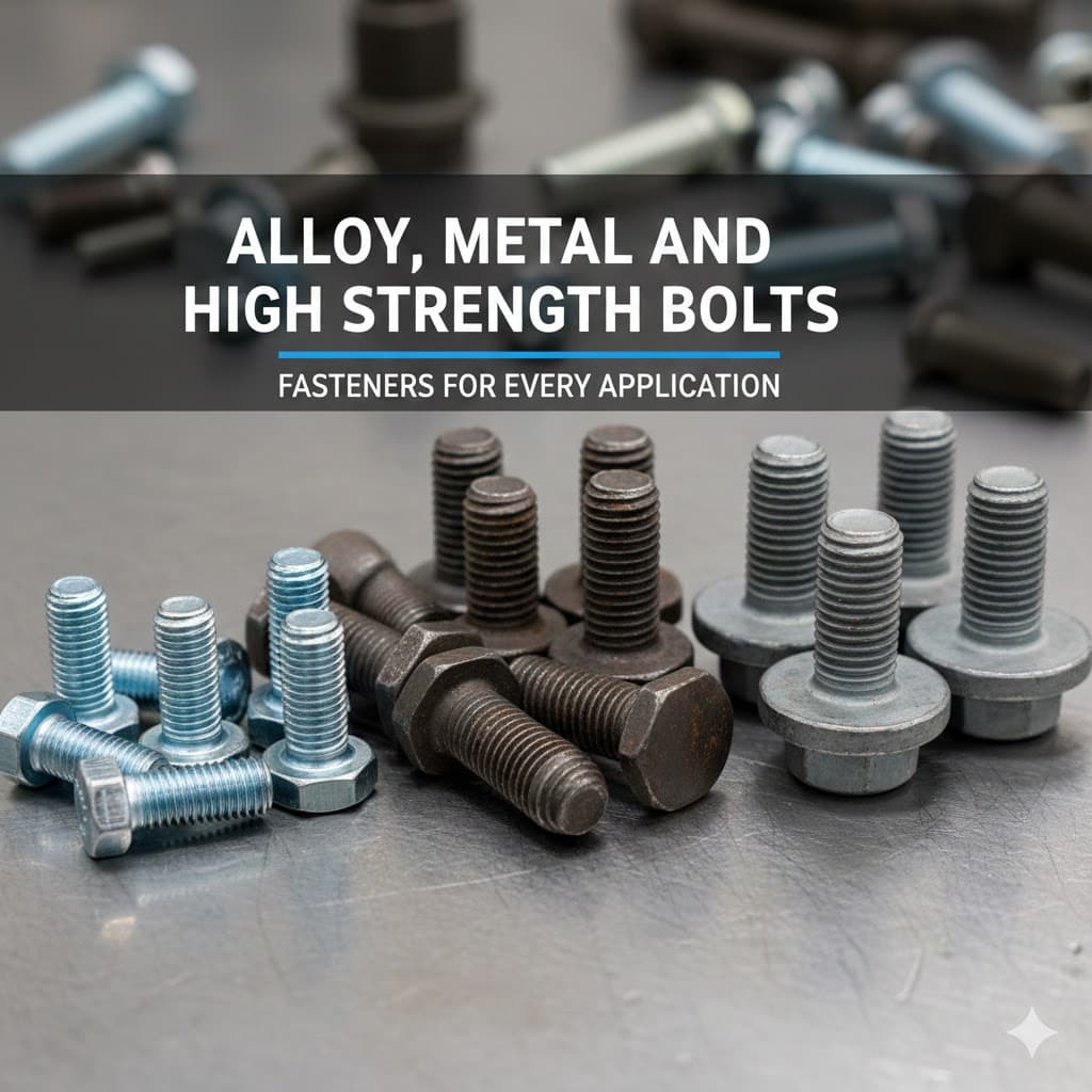 Bolts - Alloy, Metal and High Strength Bolts