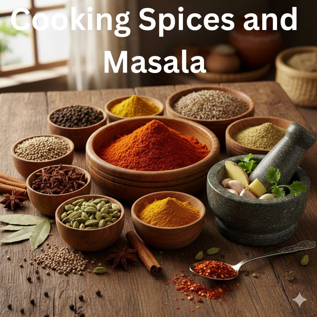 Cooking Spices and Masala