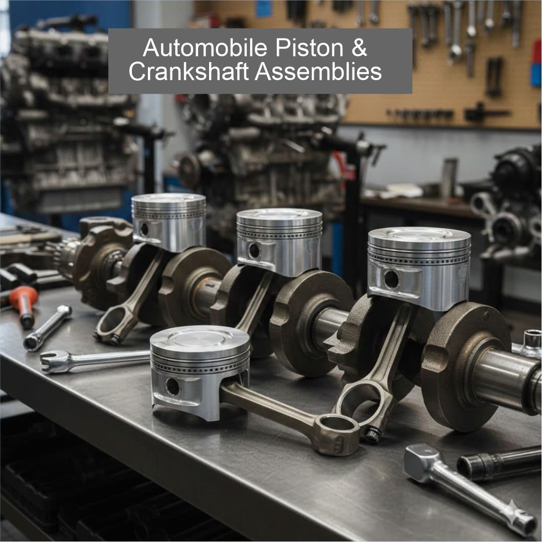 Automobile Piston & Crankshaft Assemblies
