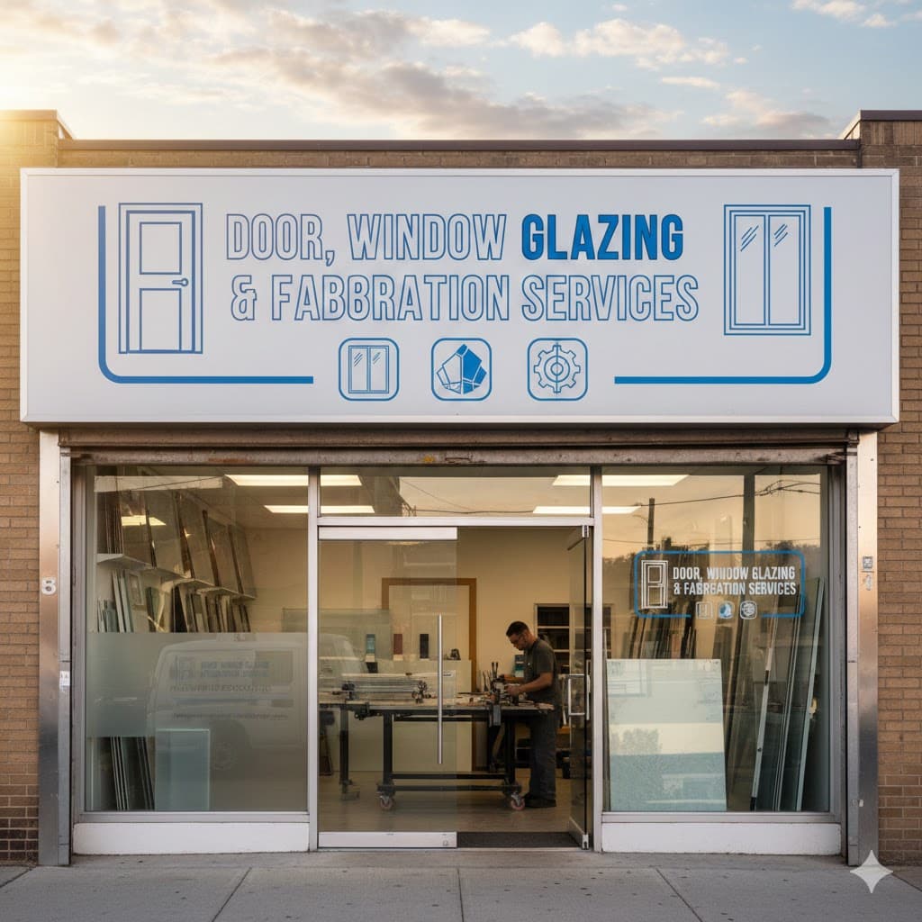 Door, Window Glazing & Fabrication Services