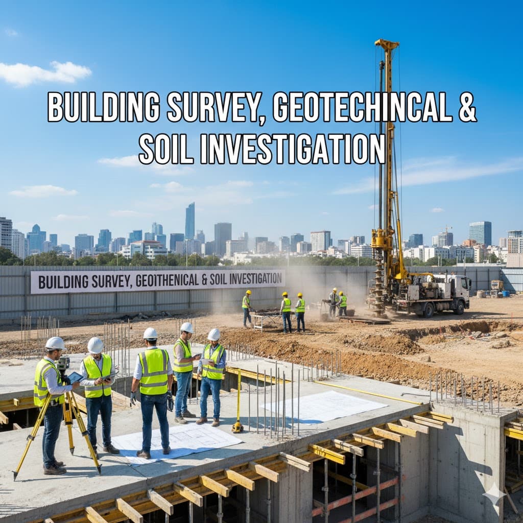 Building Survey, Geotechnical & Soil Investigation