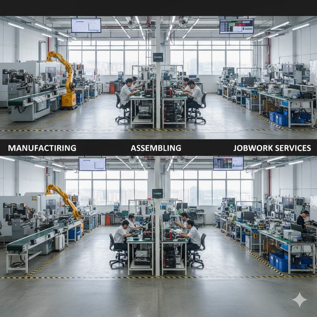 Manufacturing, Assembling & Jobwork Services