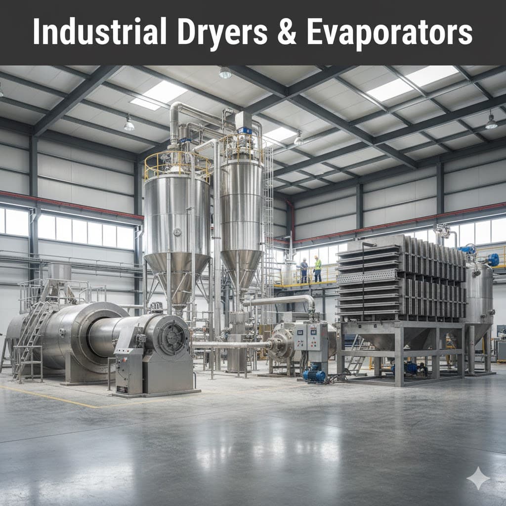 Industrial Dryers & Evaporators