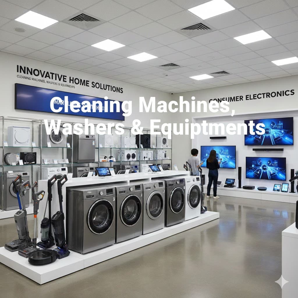Cleaning Machines, Washers & Equipments