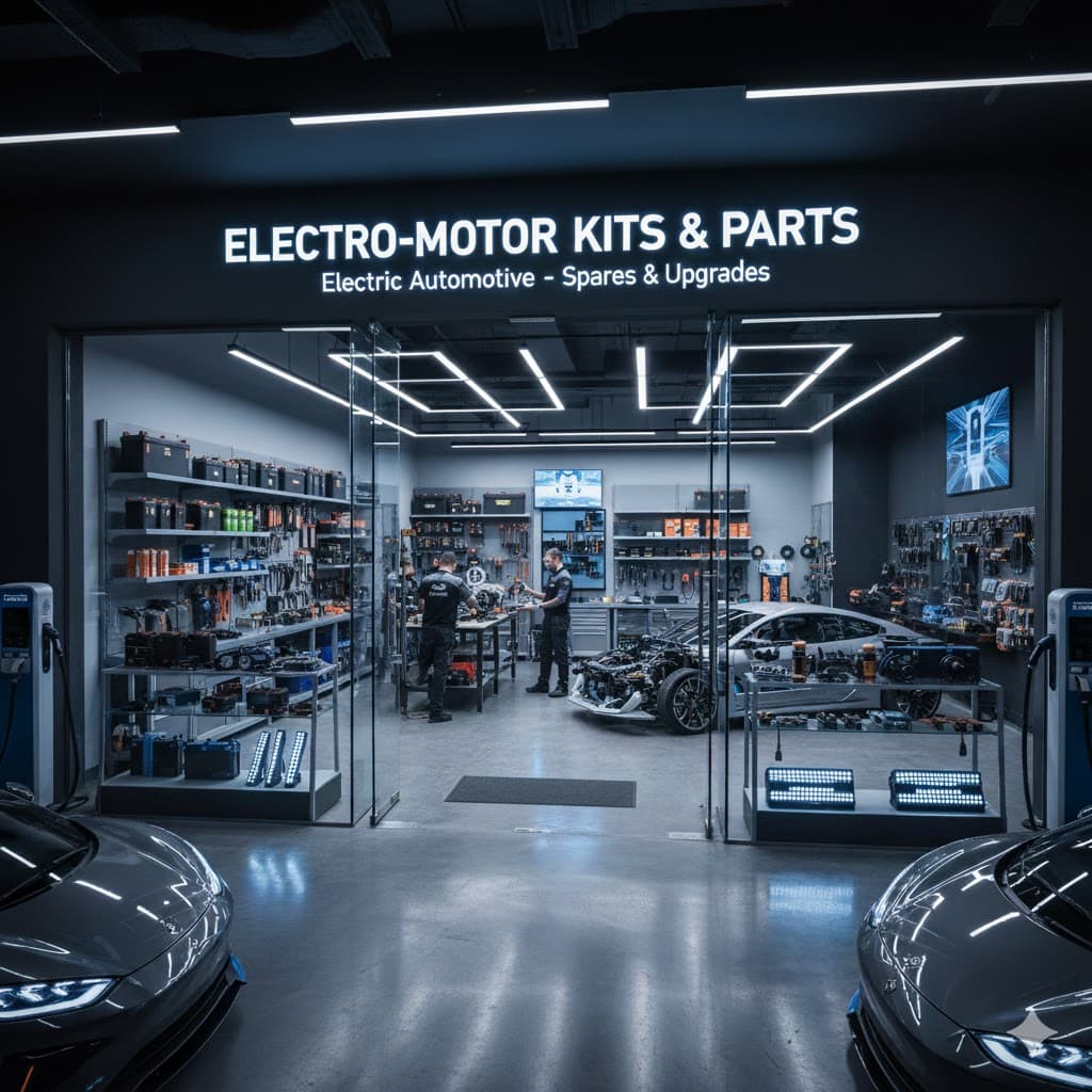 Electric Automotive, Spare Parts & Kits
