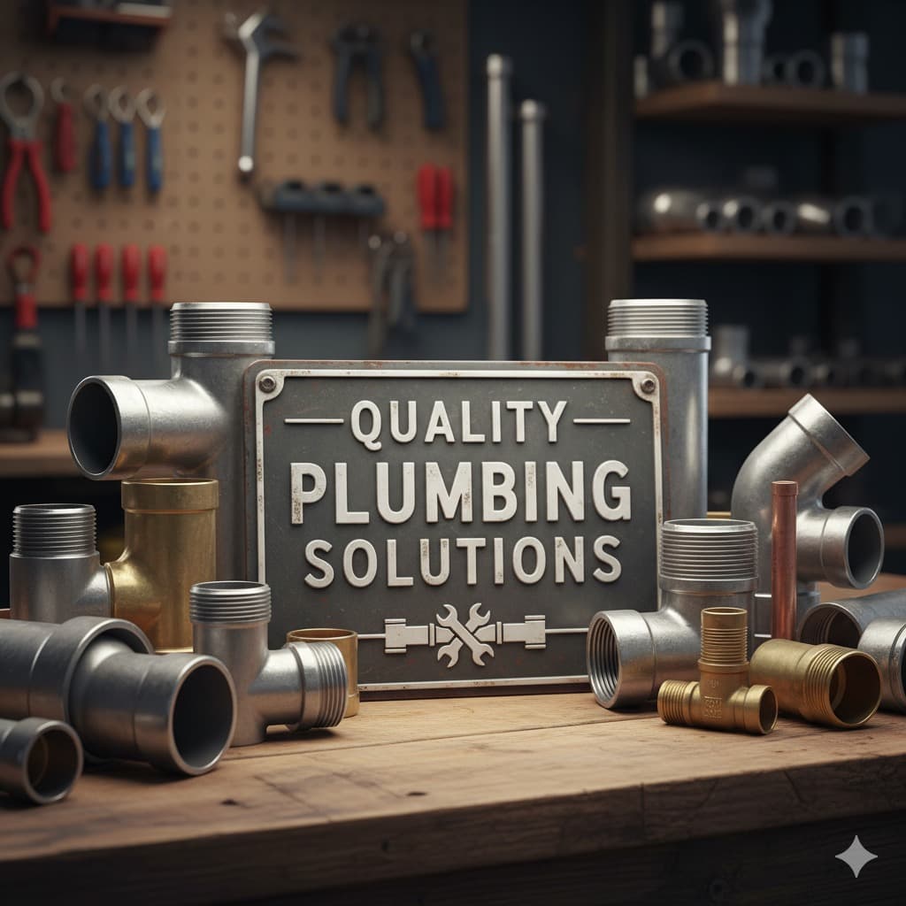 Metal Pipe & Plumbing Fittings