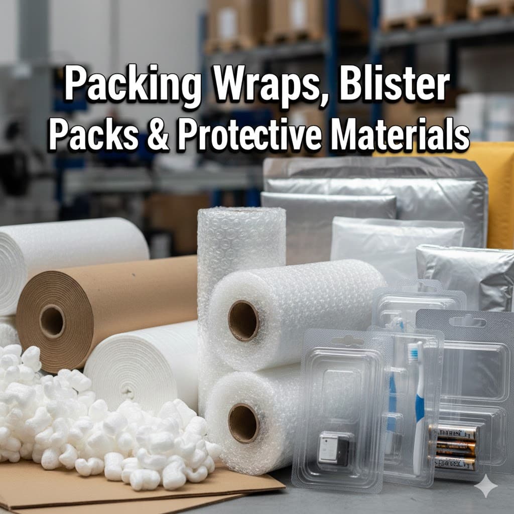 Packing Wraps, Blister Packs & Protective Materials
