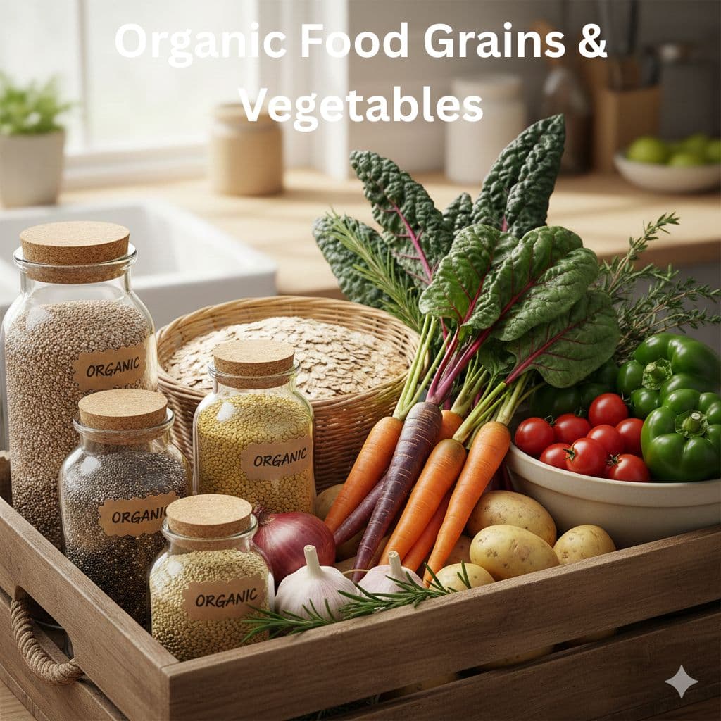 Organic Food Grains & Vegetables