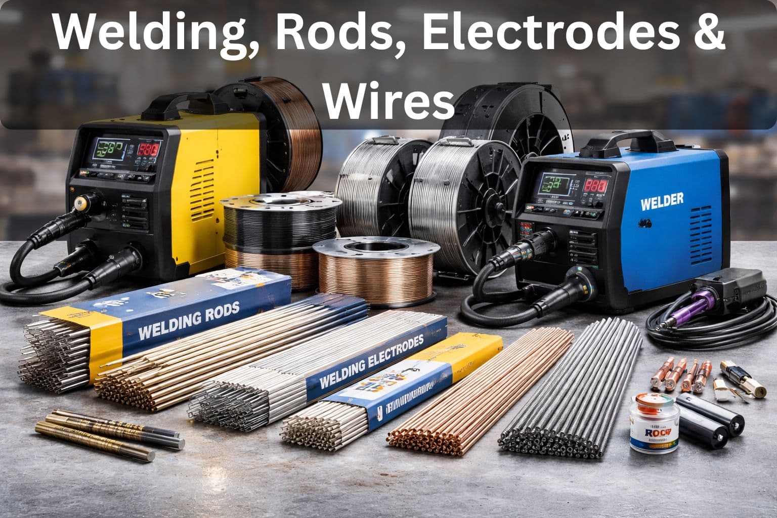 Welding, Rods, Electrodes & Wires