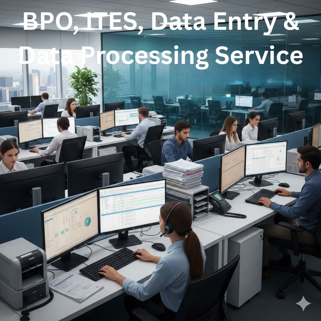 BPO, ITES, Data Entry & Data Processing Service