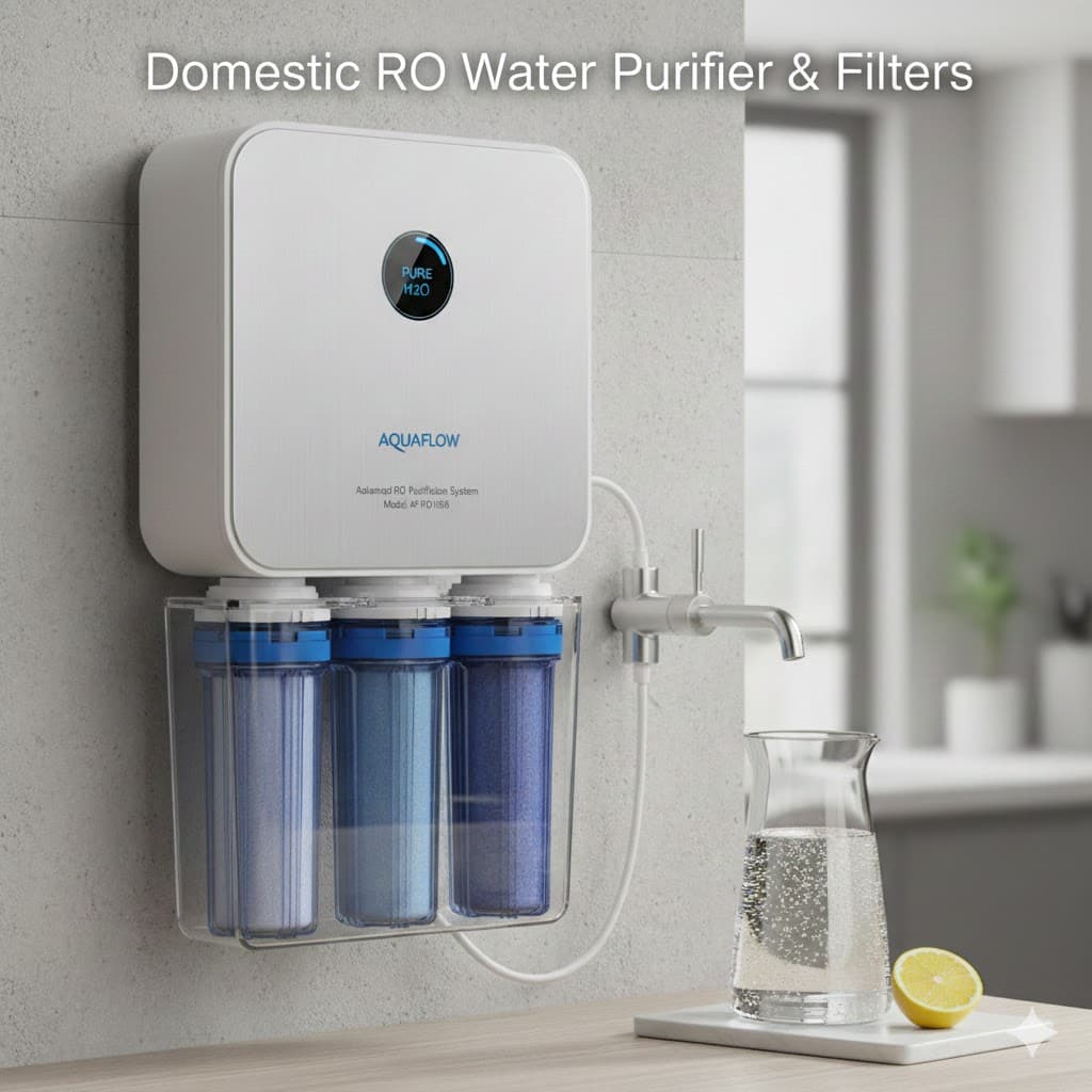 Domestic RO Water Purifier & Filters