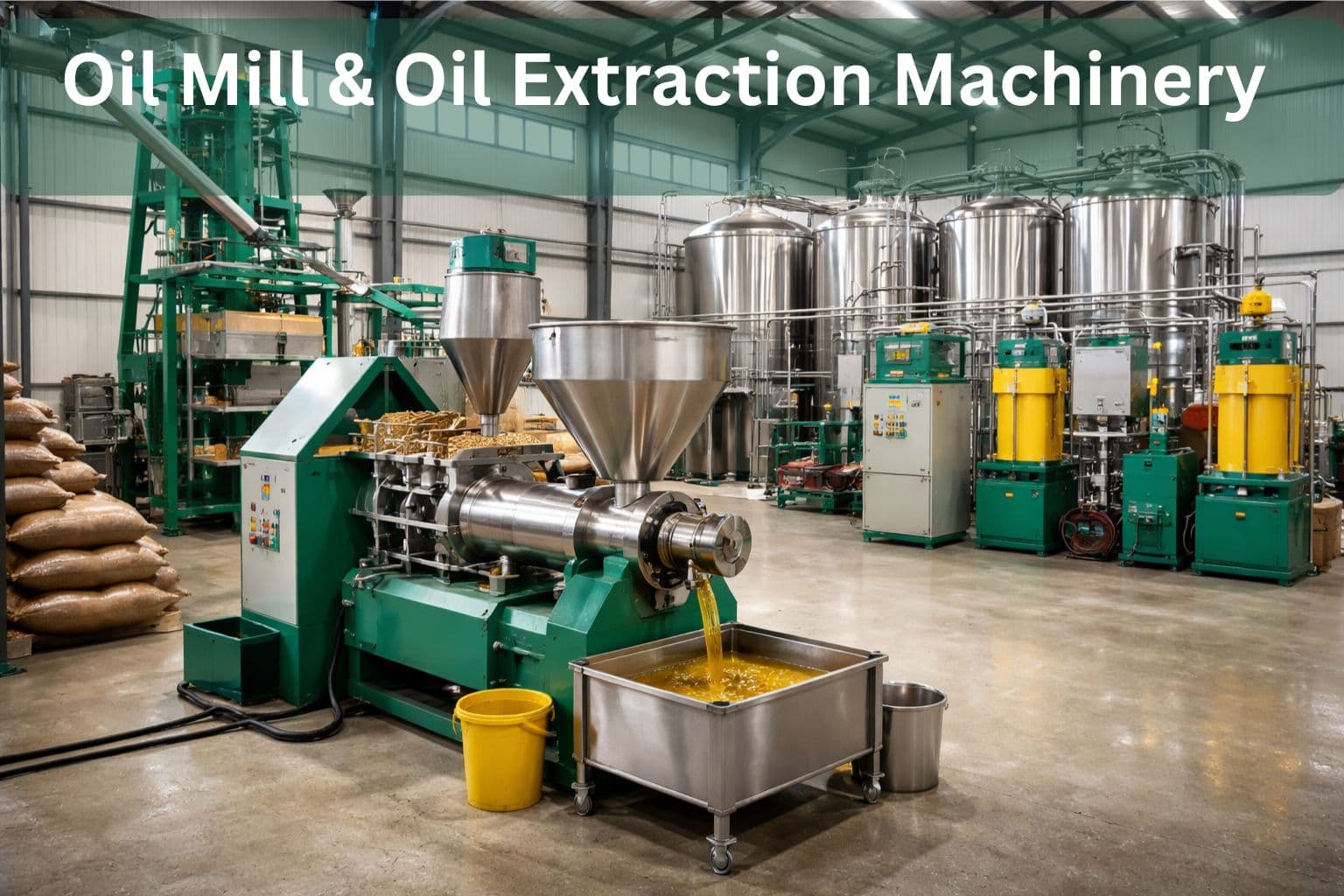 Oil Mill & Oil Extraction Machinery