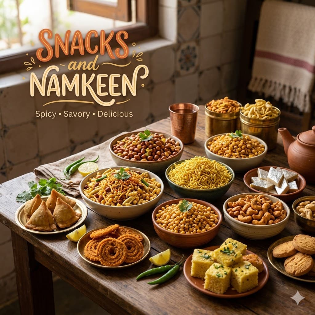 Snacks and Namkeen