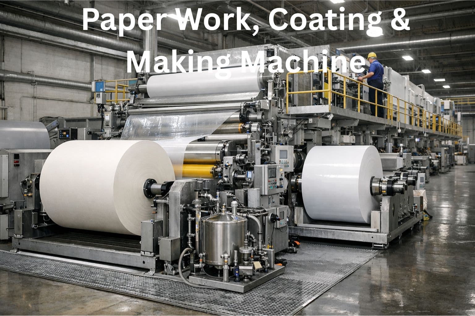Paper Work, Coating & Making Machine