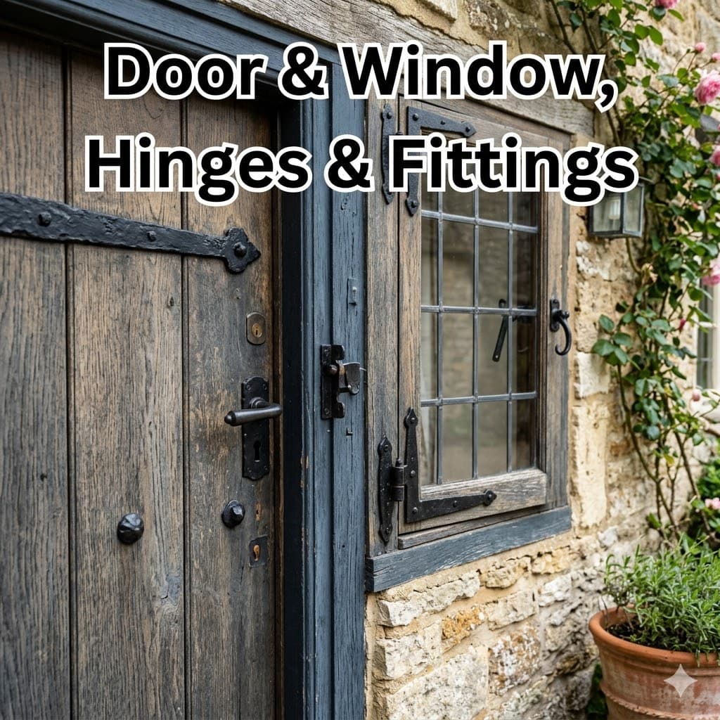Door & Window, Hinges & Fittings