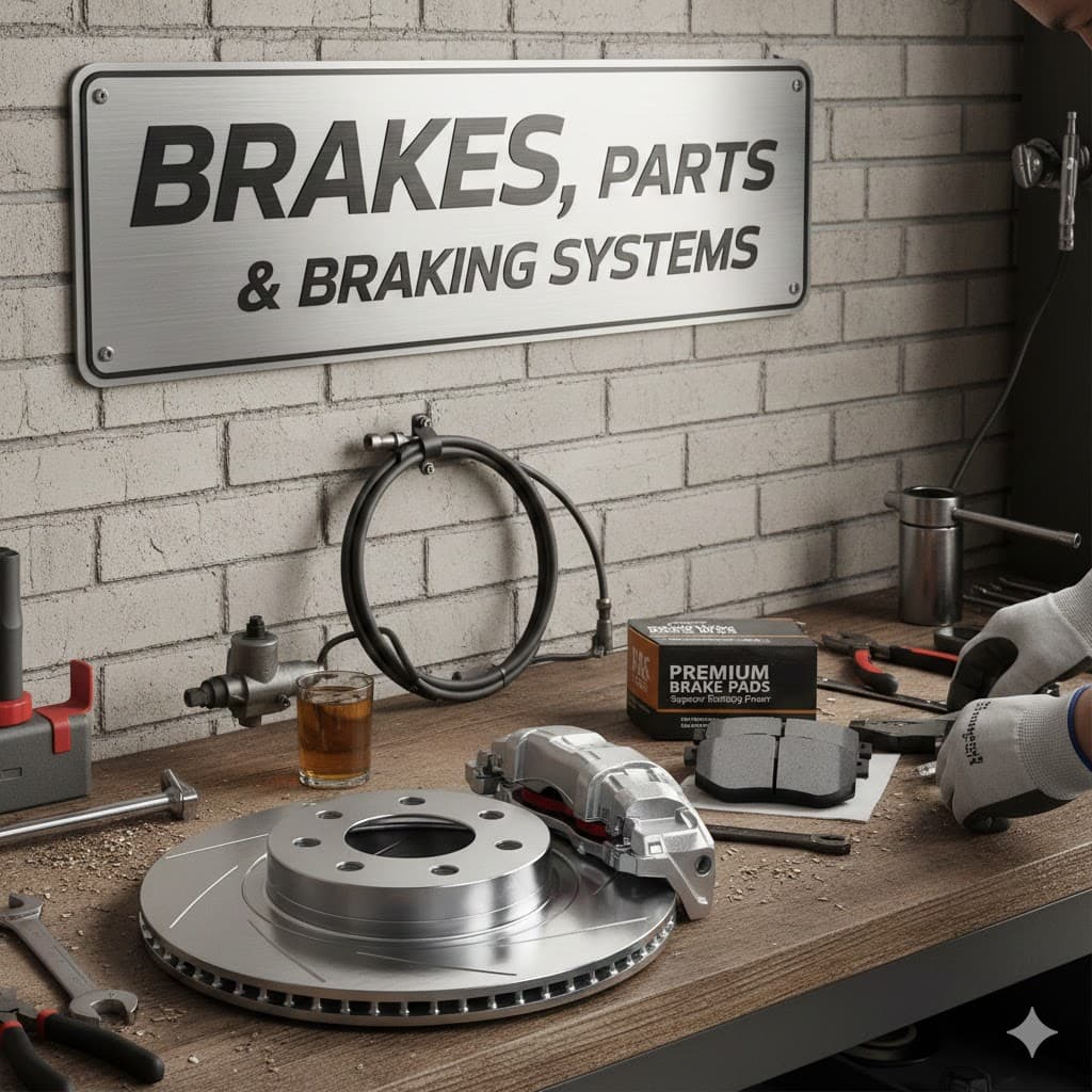 Brakes, Parts & Braking System