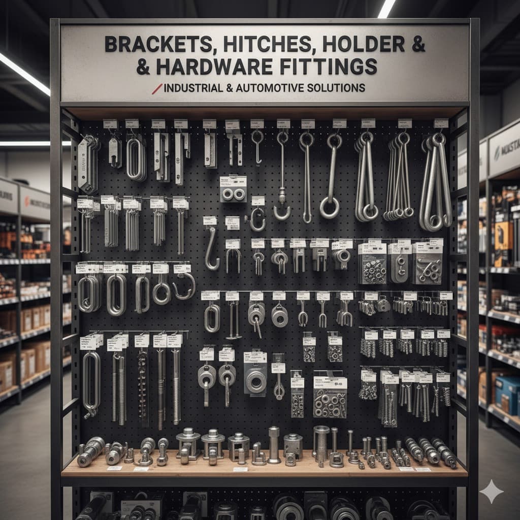 Brackets, Hitches, Holder & Hardware Fittings