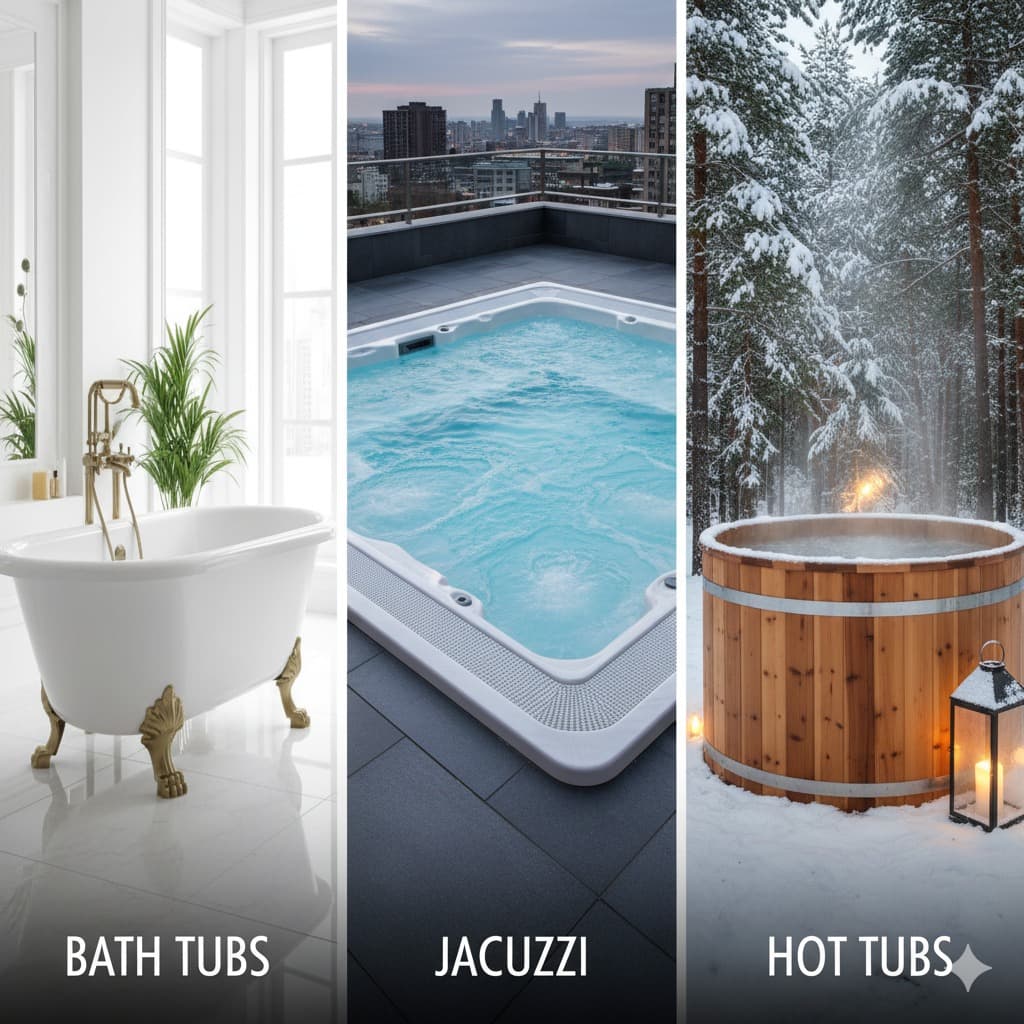 Bath Tubs, Jacuzzi & Hot Tubs