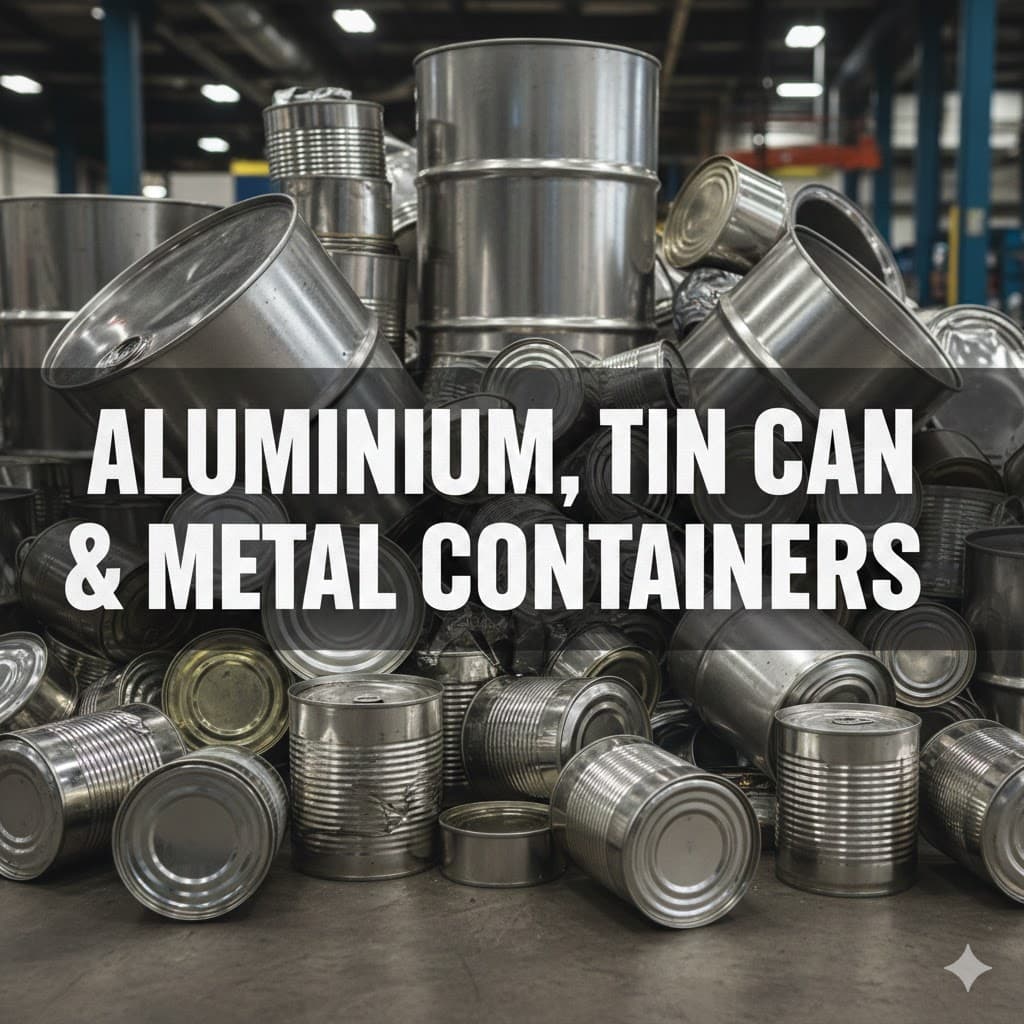 Aluminium,Tin Can & Metal Containers