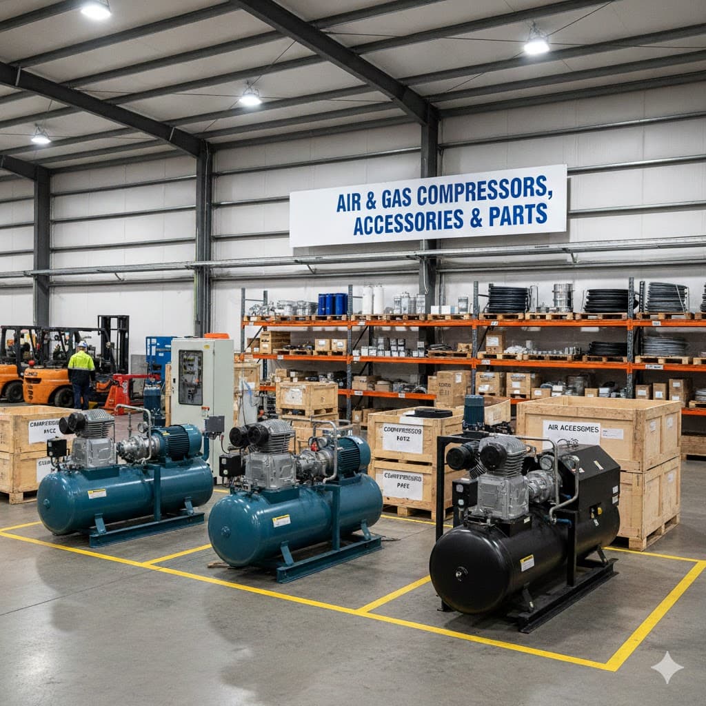 Air & Gas Compressors, Accessories & Parts
