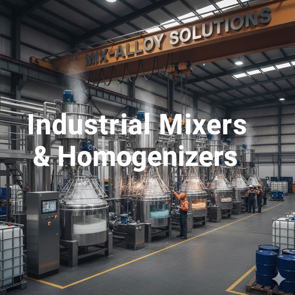 Industrial Mixers & Homogenizers