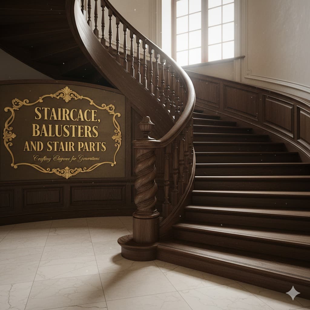 Staircase, Balusters and Stair Parts