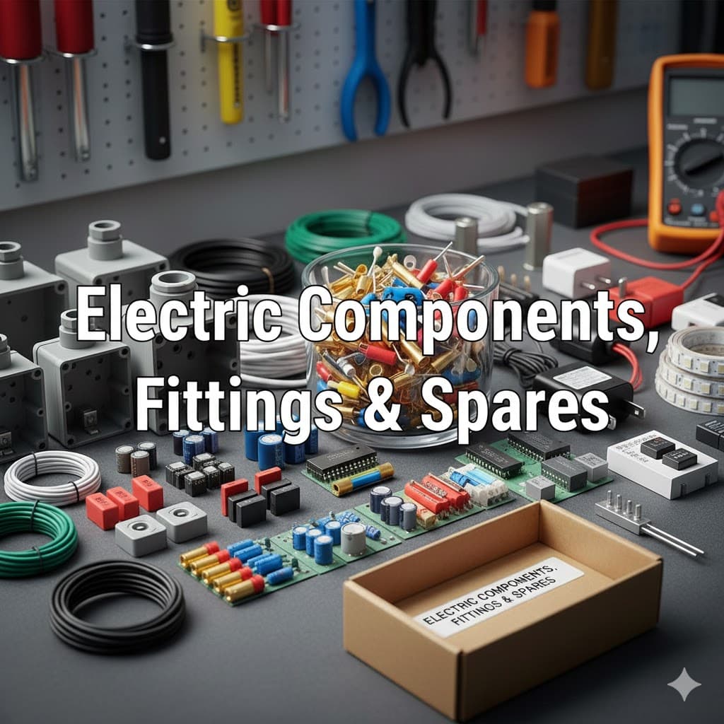 Electric Components, Fittings & Spares