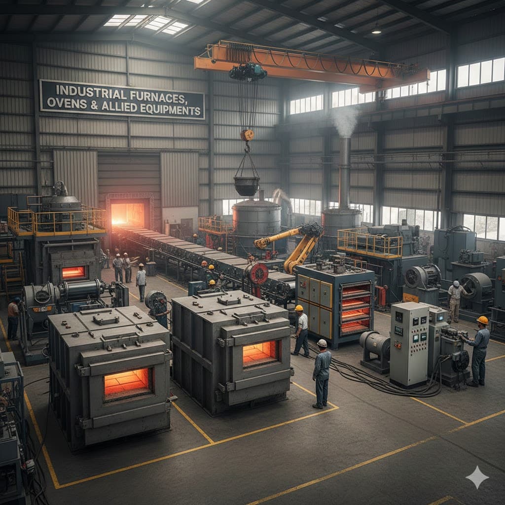 Industrial Furnaces, Ovens & Allied Equipments