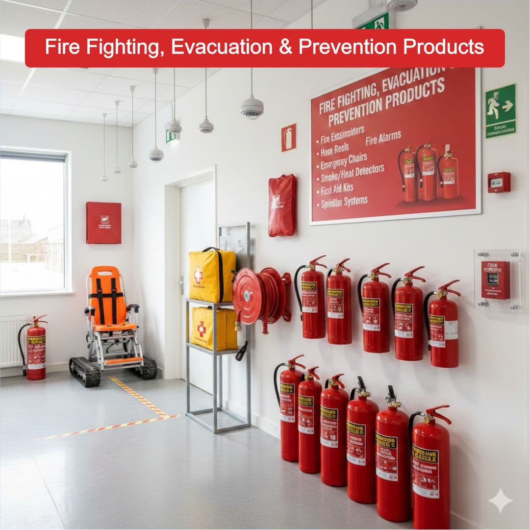 Fire Fighting, Evacuation & Prevention Products