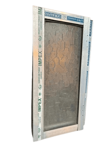 1 Track Sliding UPVC Glass Hinged Window