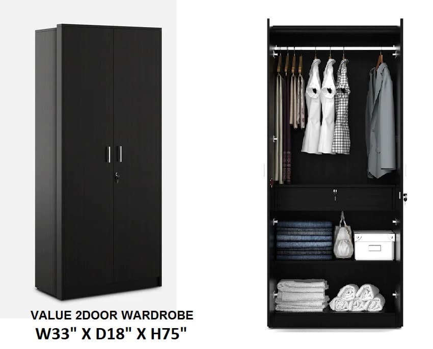 2 - door wardrobe