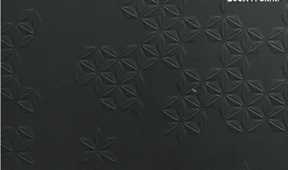 3D Geometric Black Rain Cloud Wall Panel / Laminate