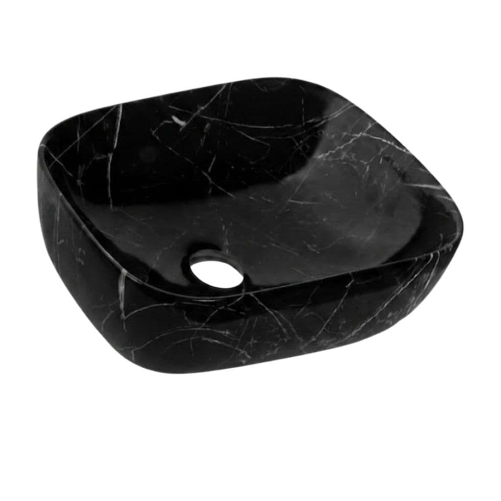 Black Marble Finish Table Top Wash Basin