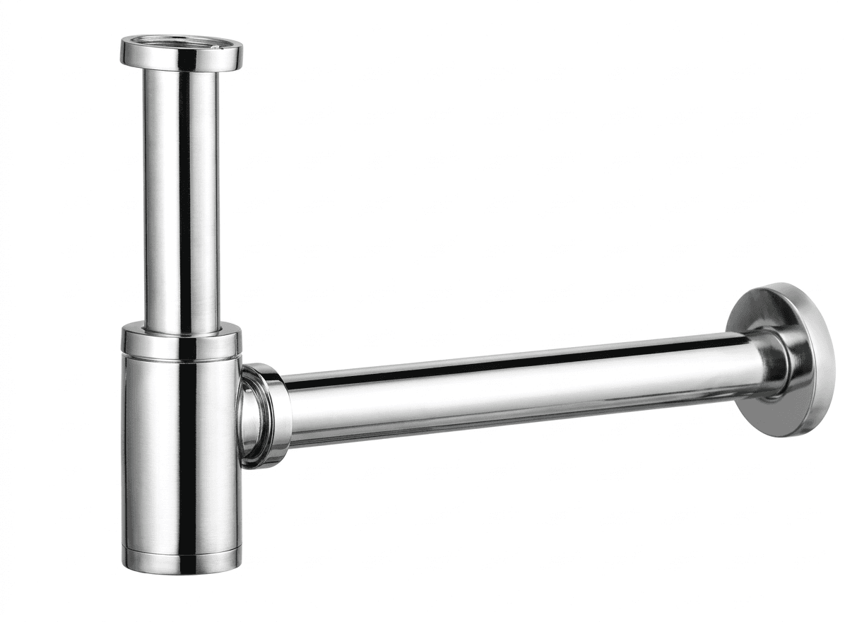 Brass Chrome Bottle Trap