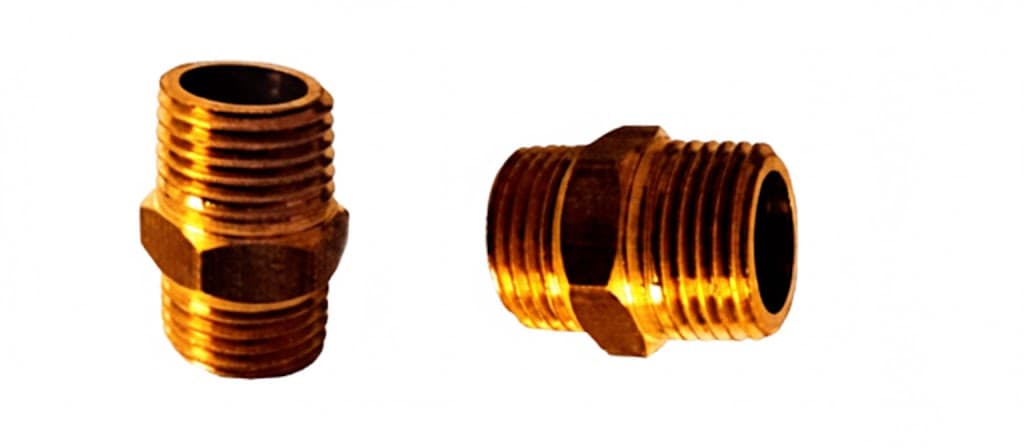 Brass Hex Nipple