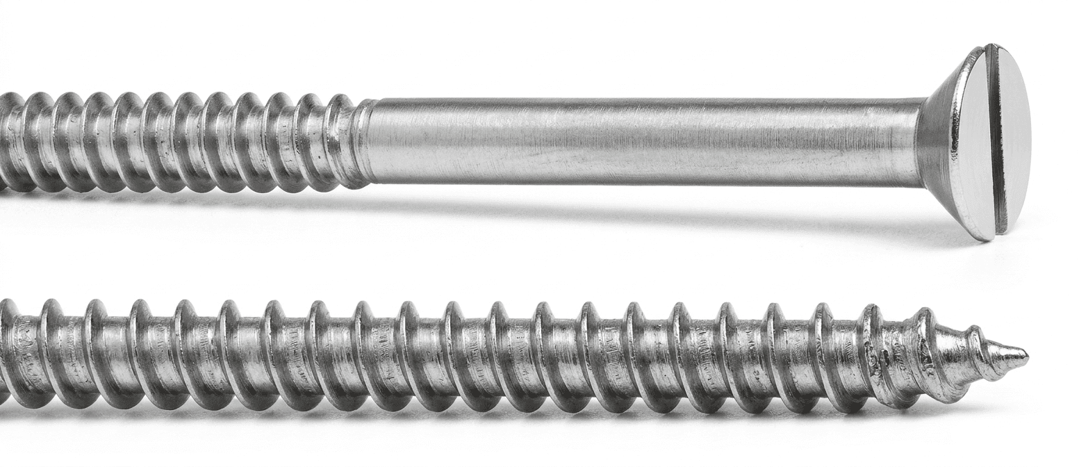 CSK Stainless Steel Wood Screws