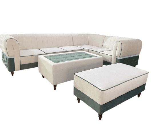Classic L Shape Sofa Set