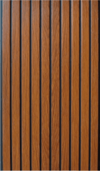 Classic Teak Fluted Wood Panel