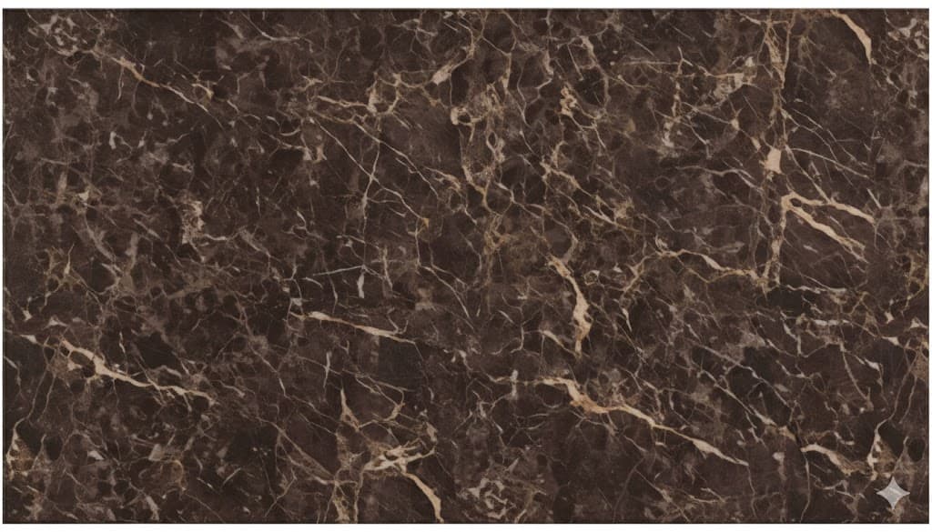 Dark Emperador Marble Laminate Sheet