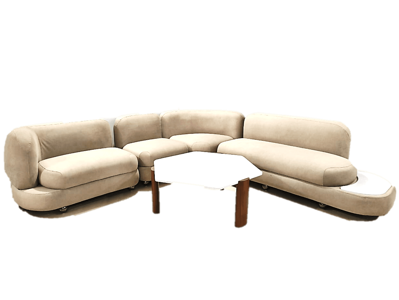 Designer L Shape 7 Seater Sofa Set
