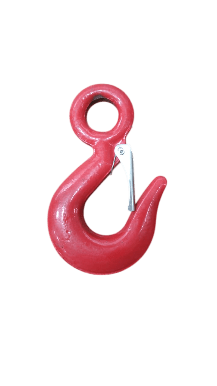 Eye Sling Hook with Safety Latch