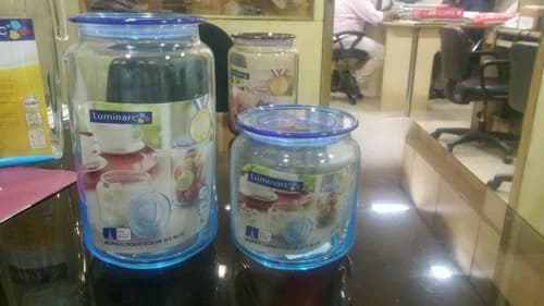 Glass jar